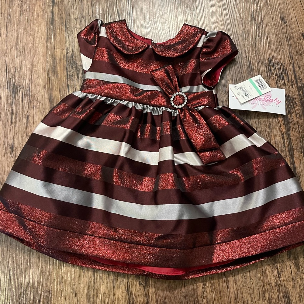 Bonnie baby brand new holiday dress
